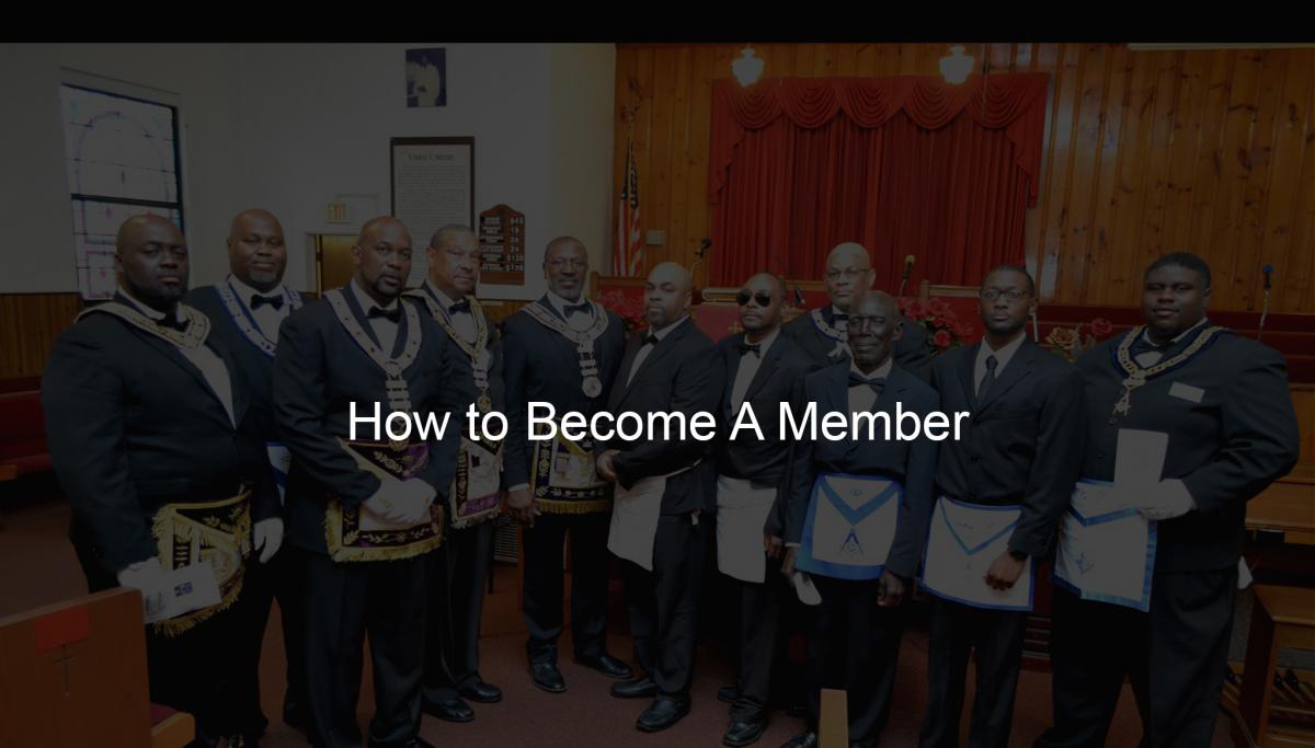 Membership 2 Be 1 Ask 1 Prince Hall A.F. & A.M.