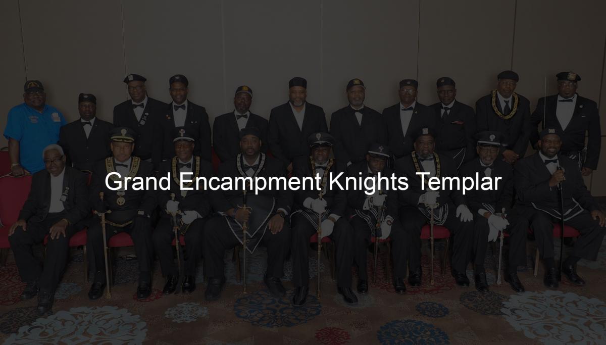 Grand Encampment Knights Templar Prince Hall A.F. & A.M.